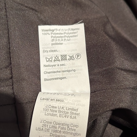 EUC J. Crew Floral Flat Front A-Line Short Mini Skirt Size 4 Black & Green - Picture 9 of 11